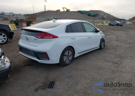 2020 Hyundai Ioniq Hybrid Se z USA, uszkodzony, nr VIN KMHC75LC7LU242403
